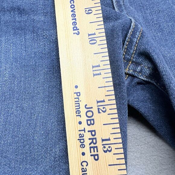 rag & bone Jeans Womens Size 31 Nina High Rise Ankle Skinny Blue Raw Hem Stretch - Picture 8 of 12